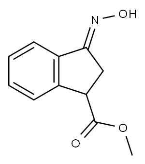 1H-Indene-1-carboxylicacid,2,3-dihydro-3-(hydroxyimino)-,methylester,(E)-(9CI)|
