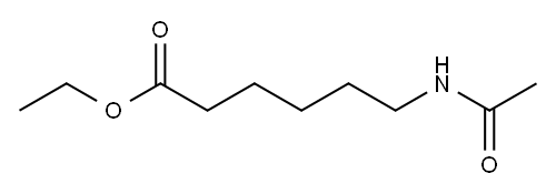 Hexanoic acid, 6-(acetylamino)-, ethyl ester 结构式