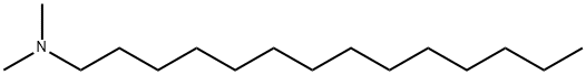 1-(Dimethylamino)tetradecane Structure