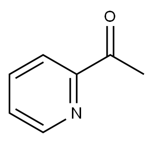 2-乙酰基吡啶, 1122-62-9, 结构式