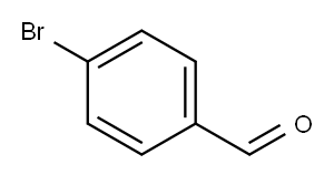 4-ブロモベンズアルデヒド 化学構造式