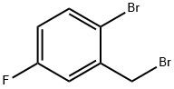 2-Bromo-5-fluorobenzyl bromide Struktur