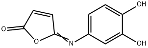 2(5H)-Furanone, 5-[(3,4-dihydroxyphenyl)imino]- (9CI) Structure