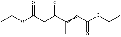 2-Hexenedioic acid, 3-methyl-4-oxo-, diethyl ester|三甲基- 4 -羰基-2 -己烯酸二乙酯
