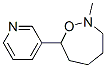 2,3,4,5,6,7-Hexahydro-2-methyl-7-(3-pyridyl)-1,2-oxazepine|