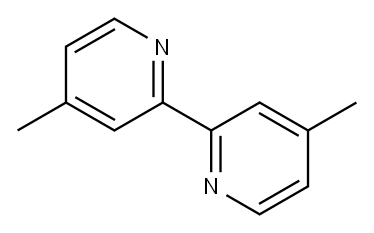 4,4'-Dimethyl-2,2'-bipyridyl Struktur