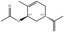 Acetic acid [1S,(-)]-2-methyl-5β-(1-methylethenyl)-2-cyclohexen-1α-yl ester|