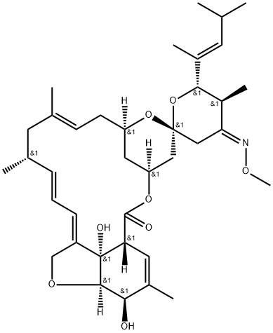 Moxidectin Struktur