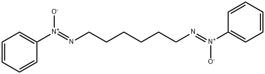 1,1'-(1,6-hexanediyl)bis(2-phenyldiazene)-2,2'-dioxide Structure