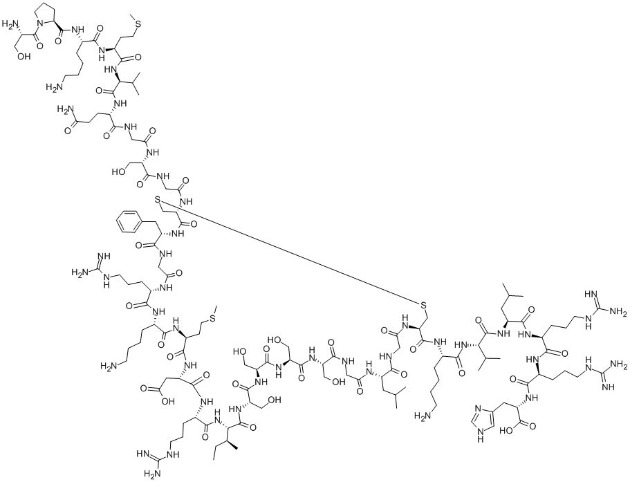 Nesiritide acetate Struktur