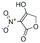 2(5H)-Furanone,  4-hydroxy-3-nitro- 结构式