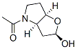 2H-Furo[3,2-b]pyrrol-2-ol, 4-acetylhexahydro-, [2R-(2alpha,3abeta,6abeta)]- (9CI) Structure