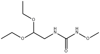 1-(2,2-Diethoxyethyl)-3-methoxyurea Structure