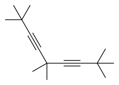 2,2,5,5,8,8-hexamethylnona-3,6-diyne|