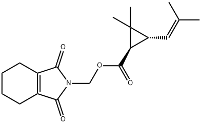 (1,3,4,5,6,7-Hexahydro-1,3-dioxo-2H-isoindol-2-yl)methyl (1R-trans)-2,2-dimethyl-3-(2-methylprop-1-enyl)cyclopropanecarboxylate|右旋反式胺菊酯