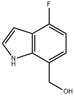 1H-Indole-7-Methanol, 4-fluoro- Structure