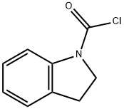 1H-Indole-1-carbonyl chloride, 2,3-dihydro- (9CI)|