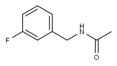 AcetaMide, N-[(3-fluorophenyl)Methyl]-|N-(3-氟苄基)乙酰胺