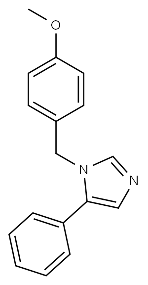 1H-IMidazole, 1-[(4-Methoxyphenyl)Methyl]-5-phenyl-|1-(4-甲氧基苄基)-5-苯基-1H-咪唑