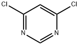4,6-Dichloropyrimidine Struktur
