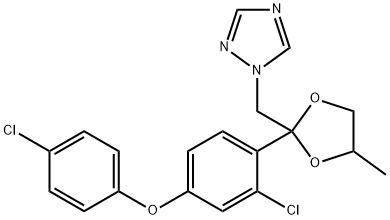 ジフェノコナゾール 化学構造式