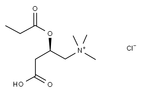 Propionyl-L-carnitine hydrochloride Structure