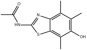 Acetamide,  N-(6-hydroxy-4,5,7-trimethyl-2-benzothiazolyl)-|