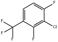 2-CHLORO-1,3-DIFLUORO-4-TRIFLUOROMETHYL-BENZENE Structure