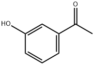 3'-ヒドロキシアセトフェノン 化学構造式