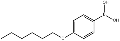 4-己氧基苯硼酸, 121219-08-7, 结构式