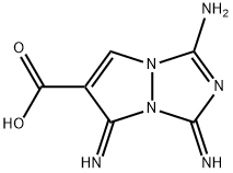 1H,5H-Pyrazolo[1,2-a]-s-triazole-6-carboxylicacid,2,3-dihydro-1,3,5-triimino-|