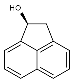 1-Acenaphthylenol, 1,2-dihydro-, (1S)- Structure