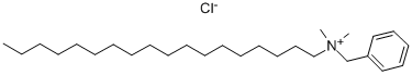 Benzyldimethylstearylammonium Chloride Struktur