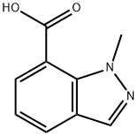 1-Methyl-1H-indazole-7-carboxylic acid Struktur