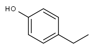 4-Ethylphenol Struktur