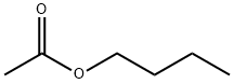Butyl acetate Struktur