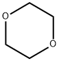 1,4-ジオキサン 化学構造式
