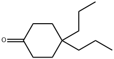 4,4-ジ-N-プロピルシクロヘキサノン 化学構造式