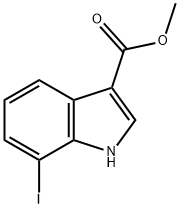 1H-Indole-3-carboxylic acid, 7-iodo-, Methyl ester|