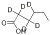 Hexanoic--d5 Acid Structure