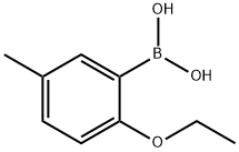 2-乙氧基-5-甲基苯硼酸, 123291-97-4, 结构式