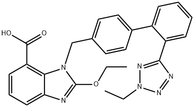 2H-2-Ethyl Candesartan Structure