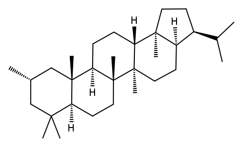 2A,17A(H),21A(H)-2-METHYLHOPANE Structure