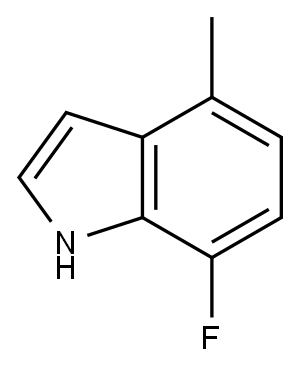 1H-Indole, 7-fluoro-4-Methyl-|7-氟-4-甲基-1H-吲哚
