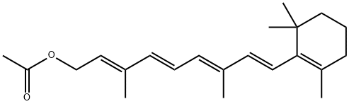 Retinyl acetate Struktur