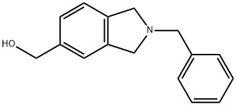 (2-苄基异二氢吲哚-5-基)甲醇 结构式