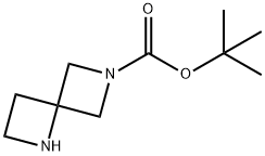 6-Boc-1,6-diazaspiro[3.3]heptane oxalate Struktur