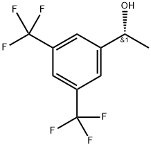 (R)-1-[3,5-Bis(trifluoromethyl)phenyl]ethanol Struktur