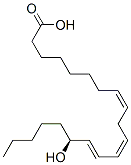 (8Z,11Z,13E,15S)-15-hydroxyicosa-8,11,13-trienoic acid Struktur