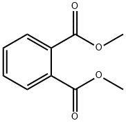 Dimethyl phthalate Struktur